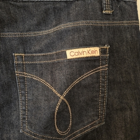 Calvin Klein Wide Leg High Rise Women's Jeans Size 10 - Picture 4 of 16